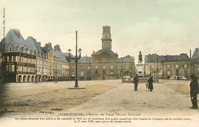 Charleville, Stadhuis, Place Ducale door French Photographer