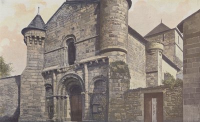 Ecoyeux, Kerk, Geheel W door French Photographer