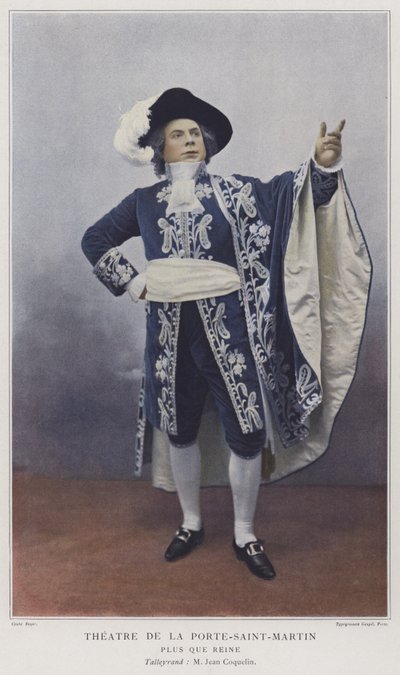 Jean Coquelin als Talleyrand in Plus que Reine door French Photographer