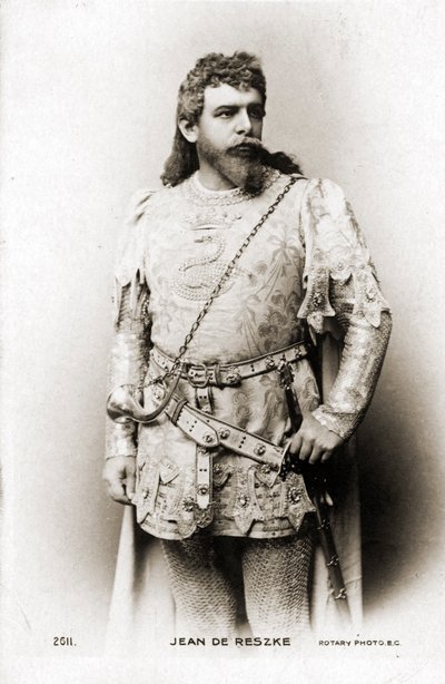 Jean de Reszke as Romeo in Charles François Gounod opera Romeo et Juliette door French Photographer
