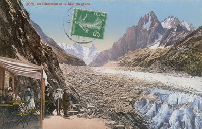 Le Chapeau en de Mer de Glace in de Alpen door French Photographer