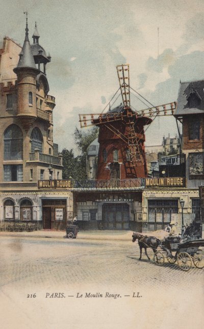 Parijs, De Moulin Rouge door French Photographer