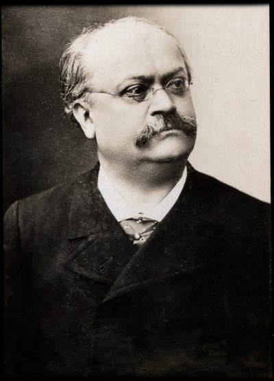 Portret van Charles Lecocq (1832-1918), Franse muziekcomponist door French Photographer