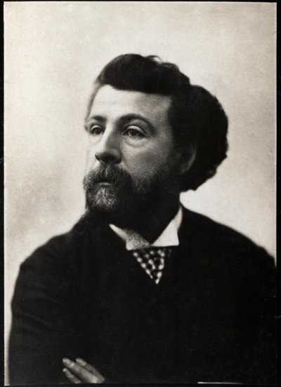 Portret van Edouard Pailleron (1834-1899), Franse dichter en toneelschrijver door French Photographer