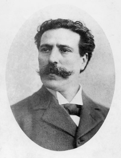 Portret van Eduardo Acevedo Diaz, ca. 1900 door French Photographer