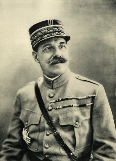 Portret van Generaal Pierre Emile Berdoulat (1861-1930), 20e eeuw door French Photographer