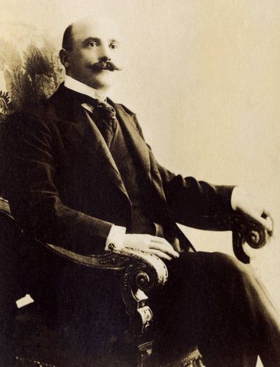 Portret van Joseph Caillaux (1836-1944), Franse politicus. door French Photographer