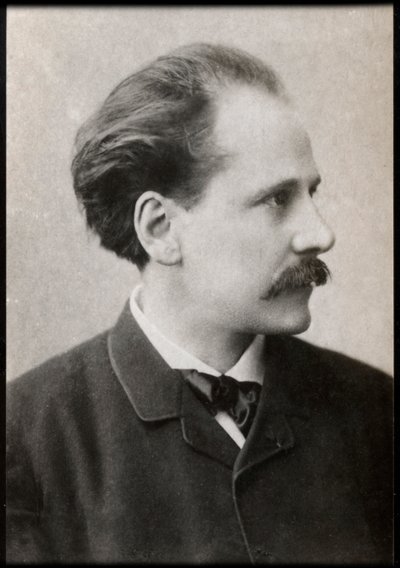 Portret van Jules Massenet (1842-1912), Franse componist door French Photographer