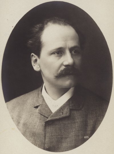 Portret van Jules Massenet door French Photographer