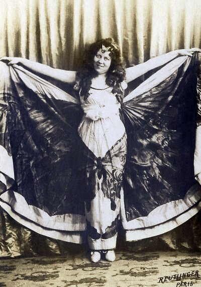 Portret van Loie Fuller door French Photographer