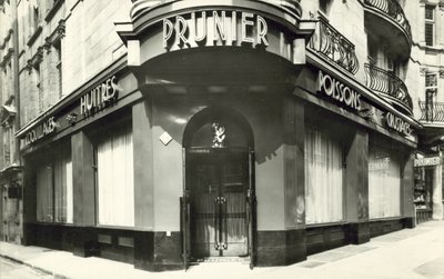 Prunier Restaurant door French Photographer