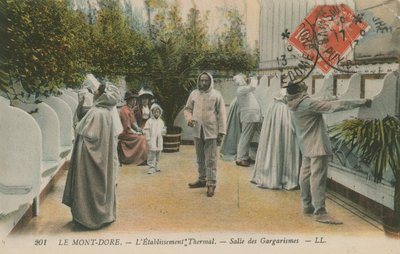 Thermale bronnen, Le Mont Dore, Frankrijk door French Photographer
