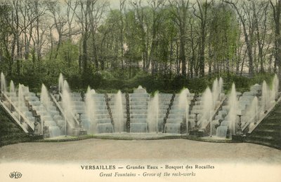 Versailles, Grand Eaux, Bosquet De Rocailles door French Photographer