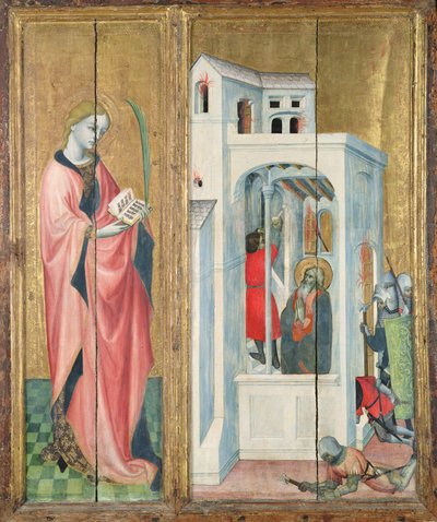 Een Heilige Martelaar en St. Andreas