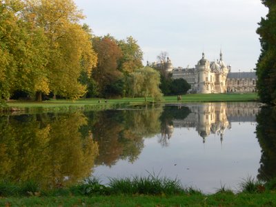 Een uitzicht op het Kasteel door French School