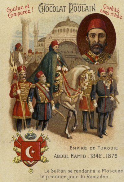 Abdul Hamid II, sultan van het Ottomaanse Rijk door French School