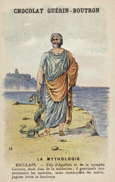 Asclepius door French School