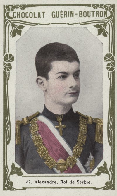 Alexander, Koning van Servië door French School
