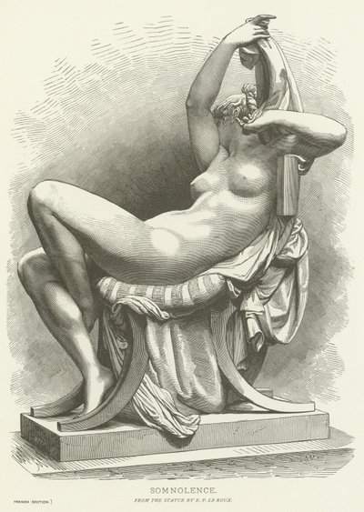 Allegorie van Slaperigheid door French School