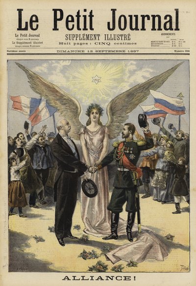 Alliantie tussen Frankrijk en Rusland, 1897 door French School