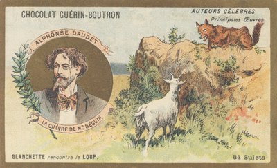 Alphonse Daudet (1840-1897), Franse schrijver en toneelschrijver, auteur van 
