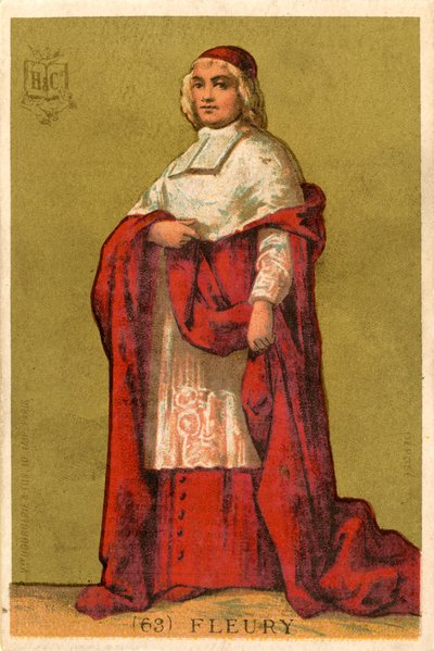 André-Hercule de Fleury door French School