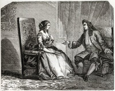Anne Ninon van de Enclos (of Ninon de Lenclos of Ninon de Lanclos) door French School