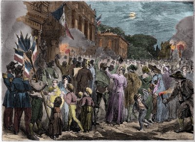 Annexatie van Savoye en Nice bij Frankrijk - 1860 door French School