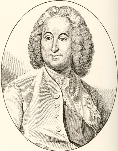 Antoine-Louis Rouillé, graaf van Jouy-en-Josas, 1689-1761. Franse staatsman. Uit Les Heures Libres gepubliceerd in 1908. door French School