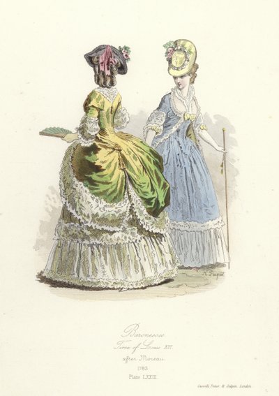 Baronessen, tijd van Lodewijk XVI van Frankrijk door French School