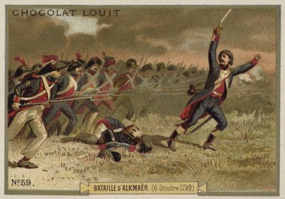 Slag bij Alkmaar, Franse Revolutionaire Oorlogen, 6 oktober 1799 door French School