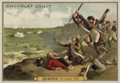 Slag bij Quiberon, Franse Revolutionaire Oorlogen, 16 juli 1795 door French School