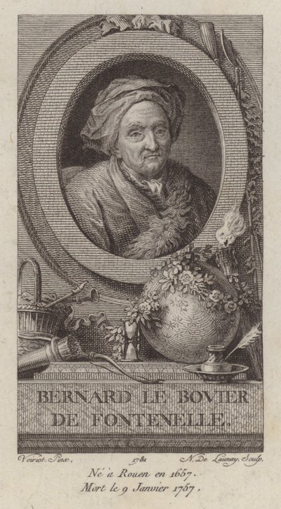 Bernard Le Bovier de Fontenelle, Franse auteur door French School