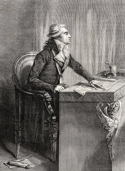 Bertrand Barere de Vieuzac, uit 