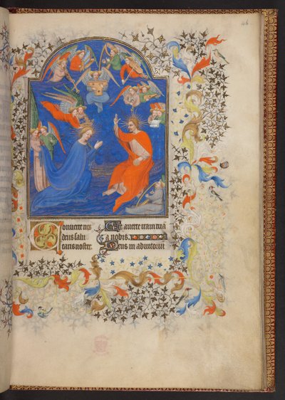 Getijdenboek, Add MS 32454 f.46r, Frankrijk door French School