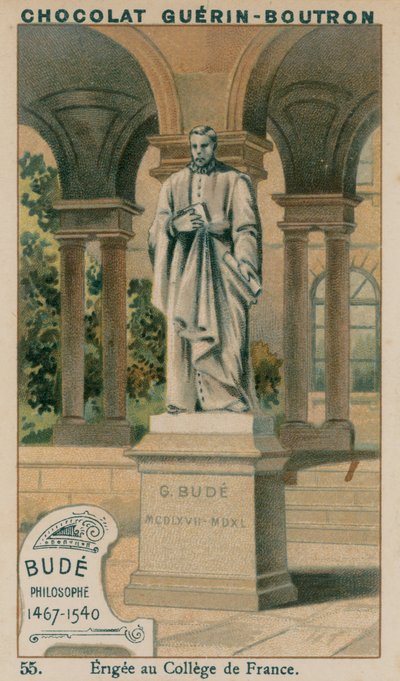 Bude, Filosoof, 1467-1540, Opgericht aan het Collège de France door French School