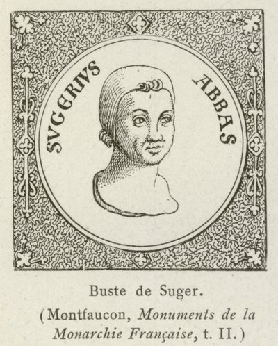 Buste van Suger door French School