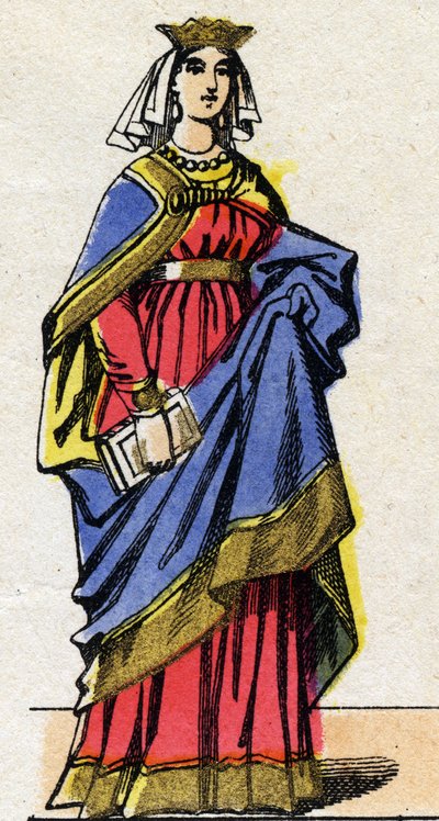 Capetingische Dynastie: Portret van Constance d