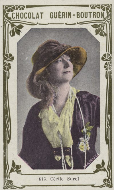 Cecile Sorel door French School