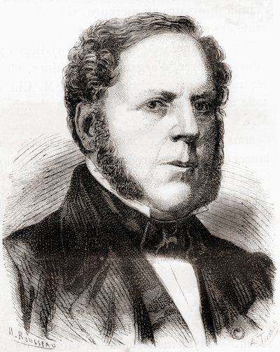 Charles Christofle, uit Les Merveilles de la Science, gepubliceerd ca.1870 (gravure) door French School