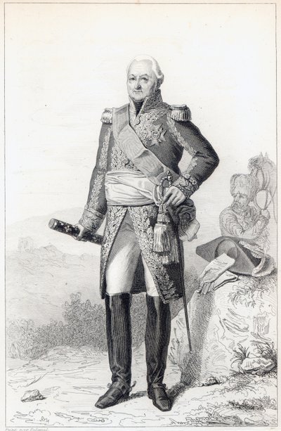 Charles du Houx de Viomenil, markies de Viomenil door French School