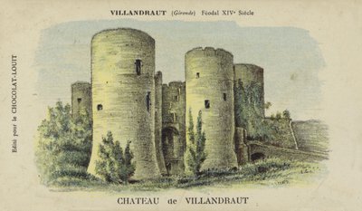 Kasteel van Villandraut, Villandraut, Gironde door French School