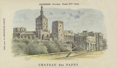 Pauselijk Paleis, Avignon, Vaucluse door French School