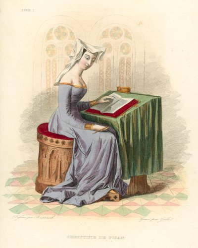 Christine de Pisan door French School