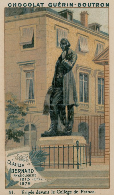 Claude Bernard, Fysioloog, 1813-1878, Opgericht voor het Collège de France door French School
