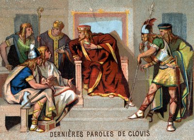 Laatste woorden van Clovis: 