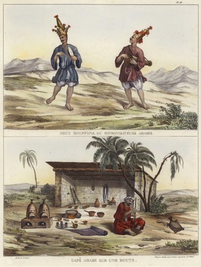 Koffie en clowns in Arabië door French School