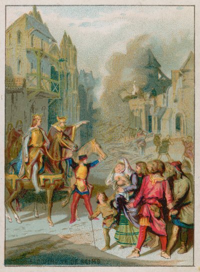 Commune van Reims door French School