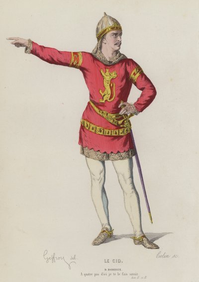 Corneille, Le Cid, Act II, Sc II door French School