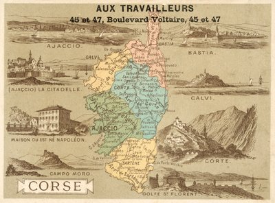 Corsica door French School